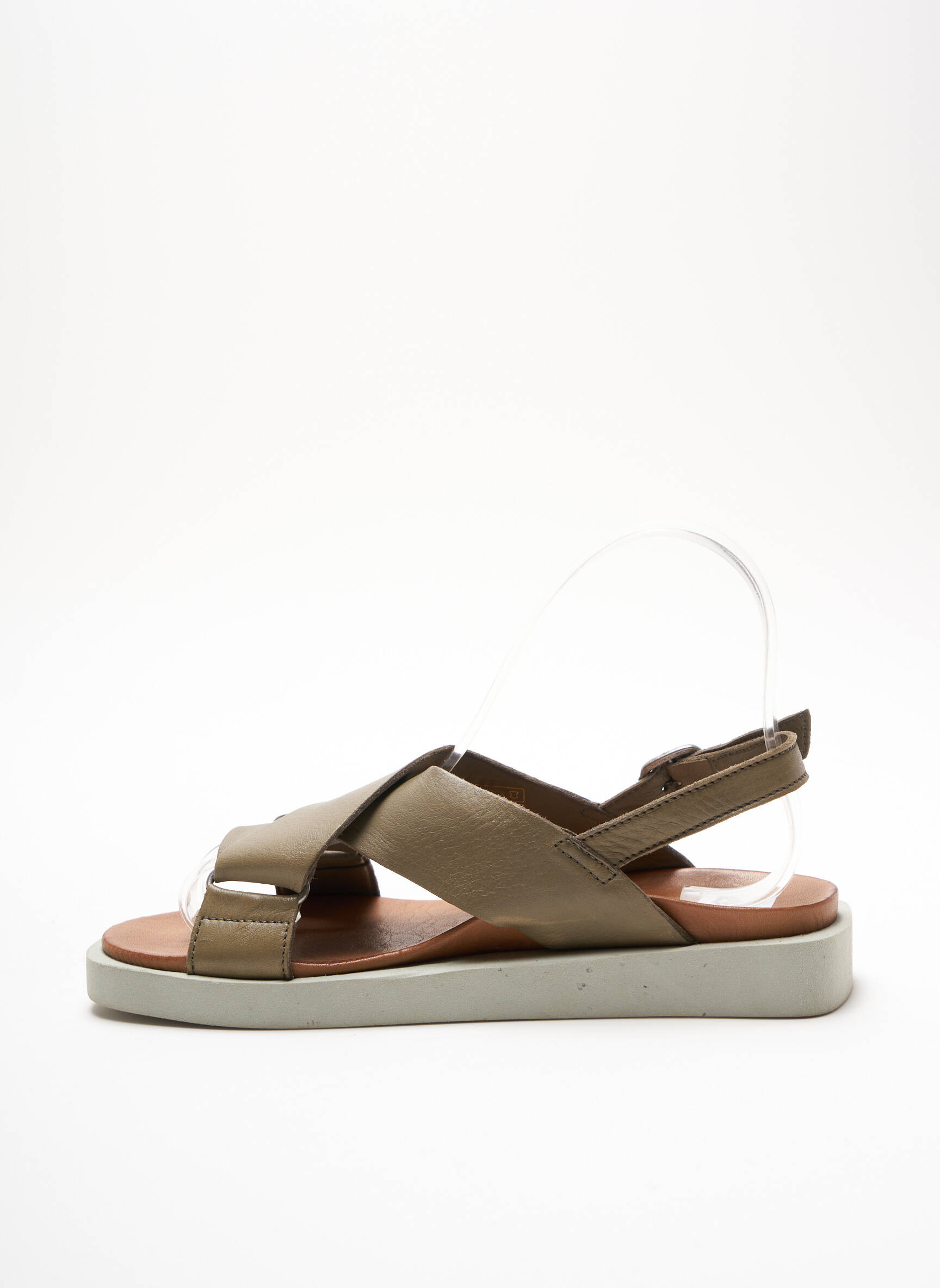 Stephane Gontard Sandales Nu Pieds Femme couleur vert