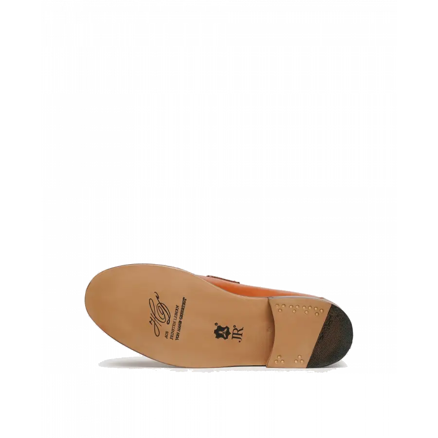 Heinrich Dinkelacker - Loafer WIEN PLAIN AC Kalbsleder - beige