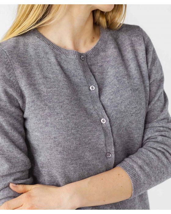 Cardigan pur cachemire