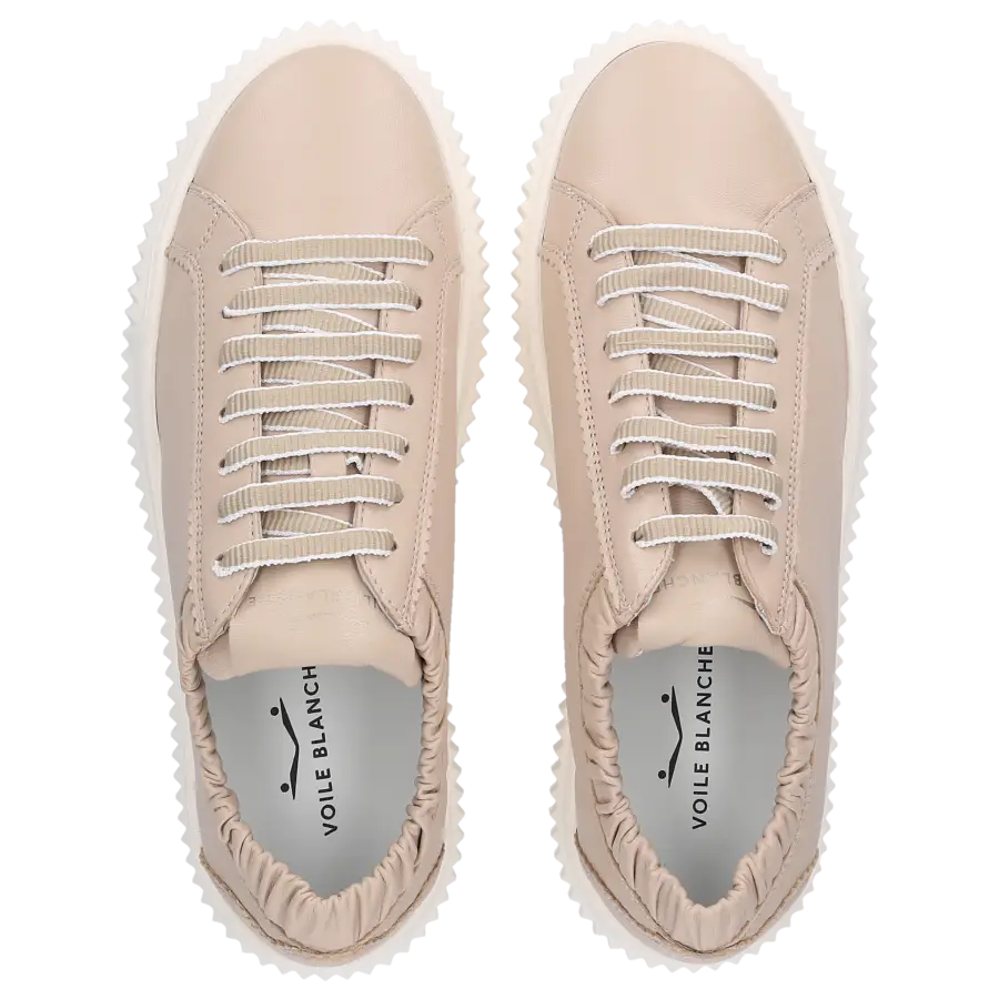 VOILE BLANCHE - Sneaker low GISELA Nappaleder - beige