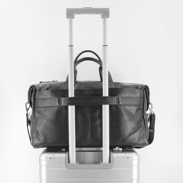 Weekender TORO, Nappaleder, schwarz
