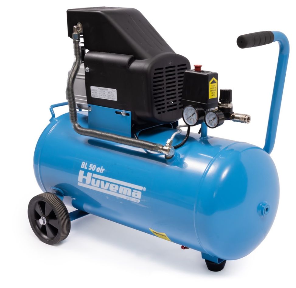 Huvema 21662 Ölgeschmierter Luftkompressor 50 Liter