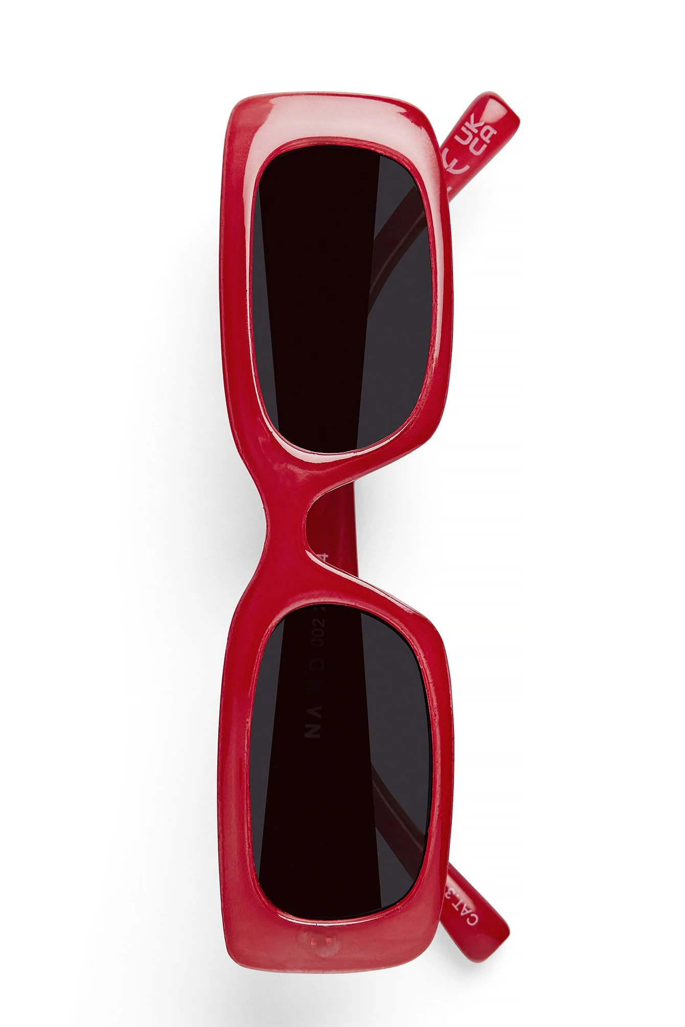 Breite Recycelte Sonnenbrille im Retro-Look