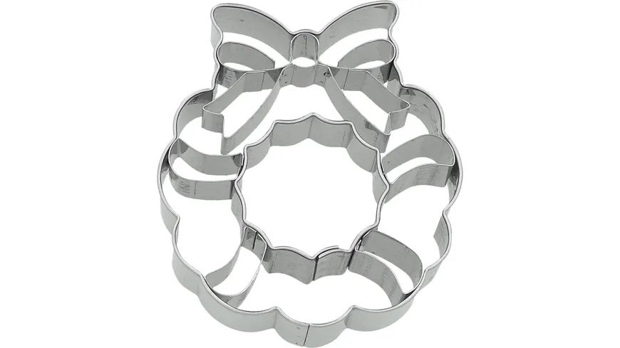 RBV BIRKMANN Ausstechform Weihnachtskranz 7,5cm
