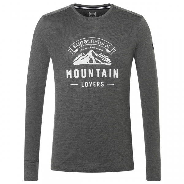 super.natural - Mountain Lovers L/S - Longsleeve