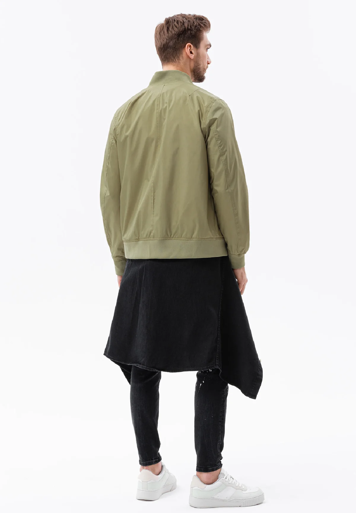 Chaqueta bomber ombré