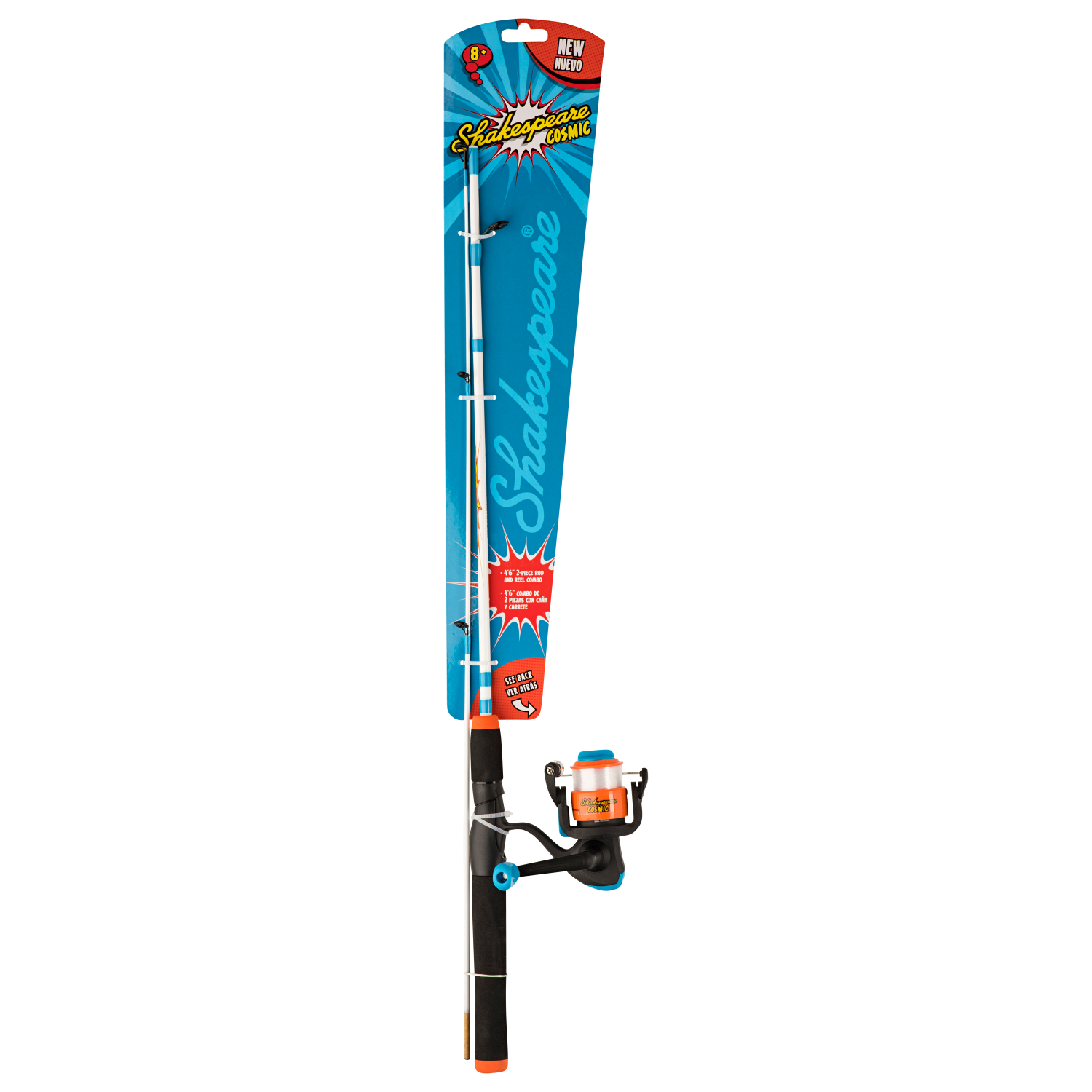 Shakespeare Spinning Combo Cosmic (orange, Stationärrolle)