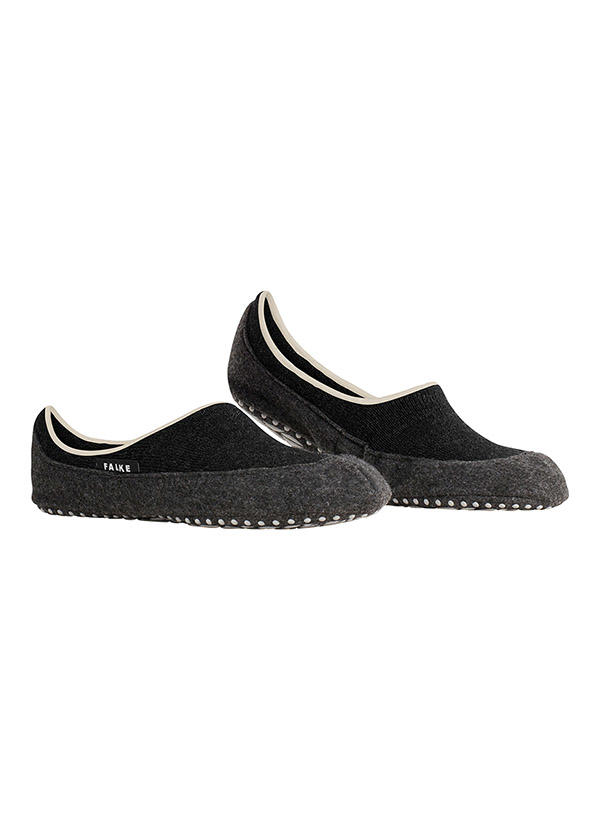 Falke, Serie Cosyshoe, Merinowolle, anthrazit meliert