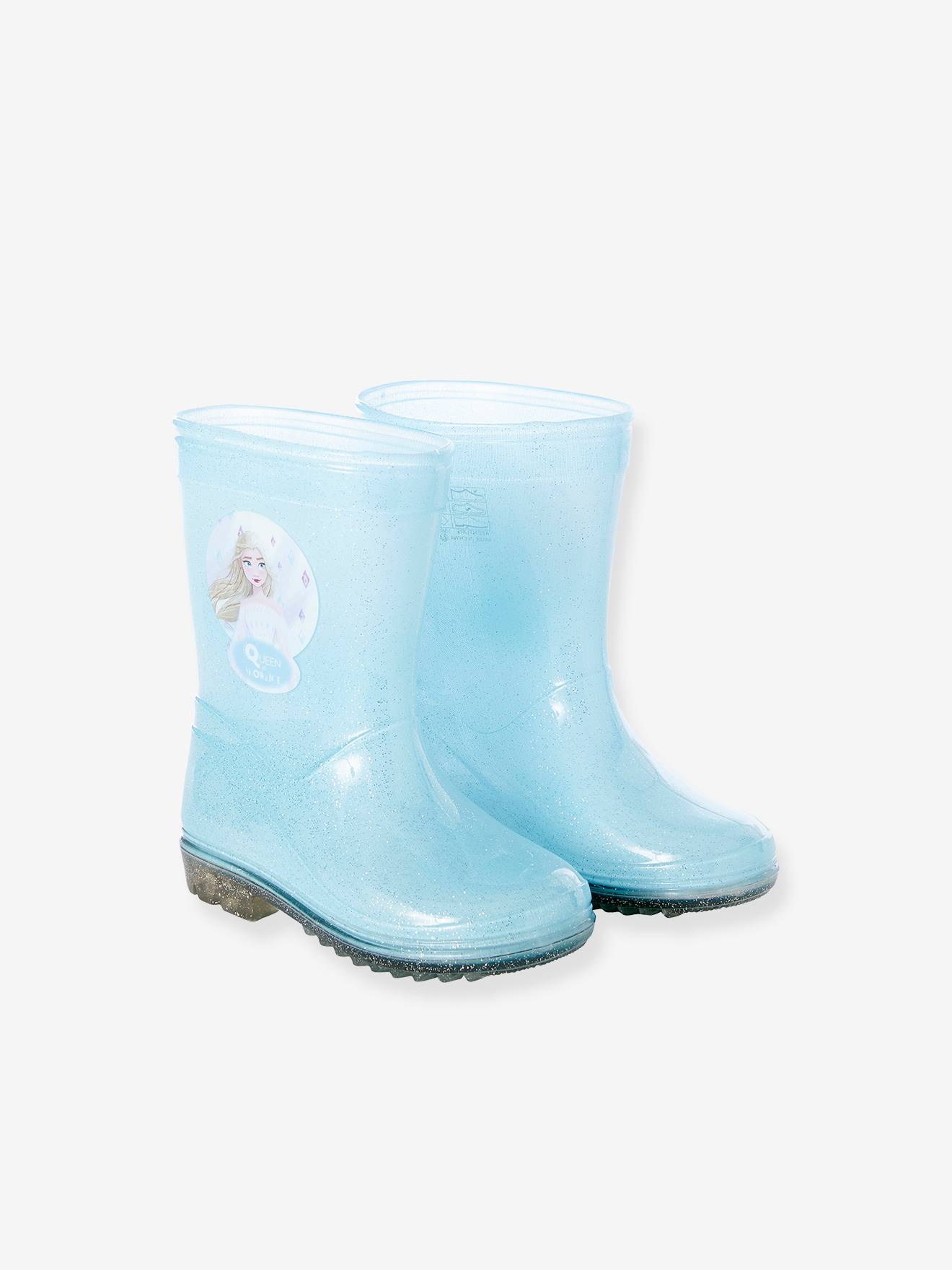 Bottes de pluie DS® La Reine des Neiges 2 bleu ciel