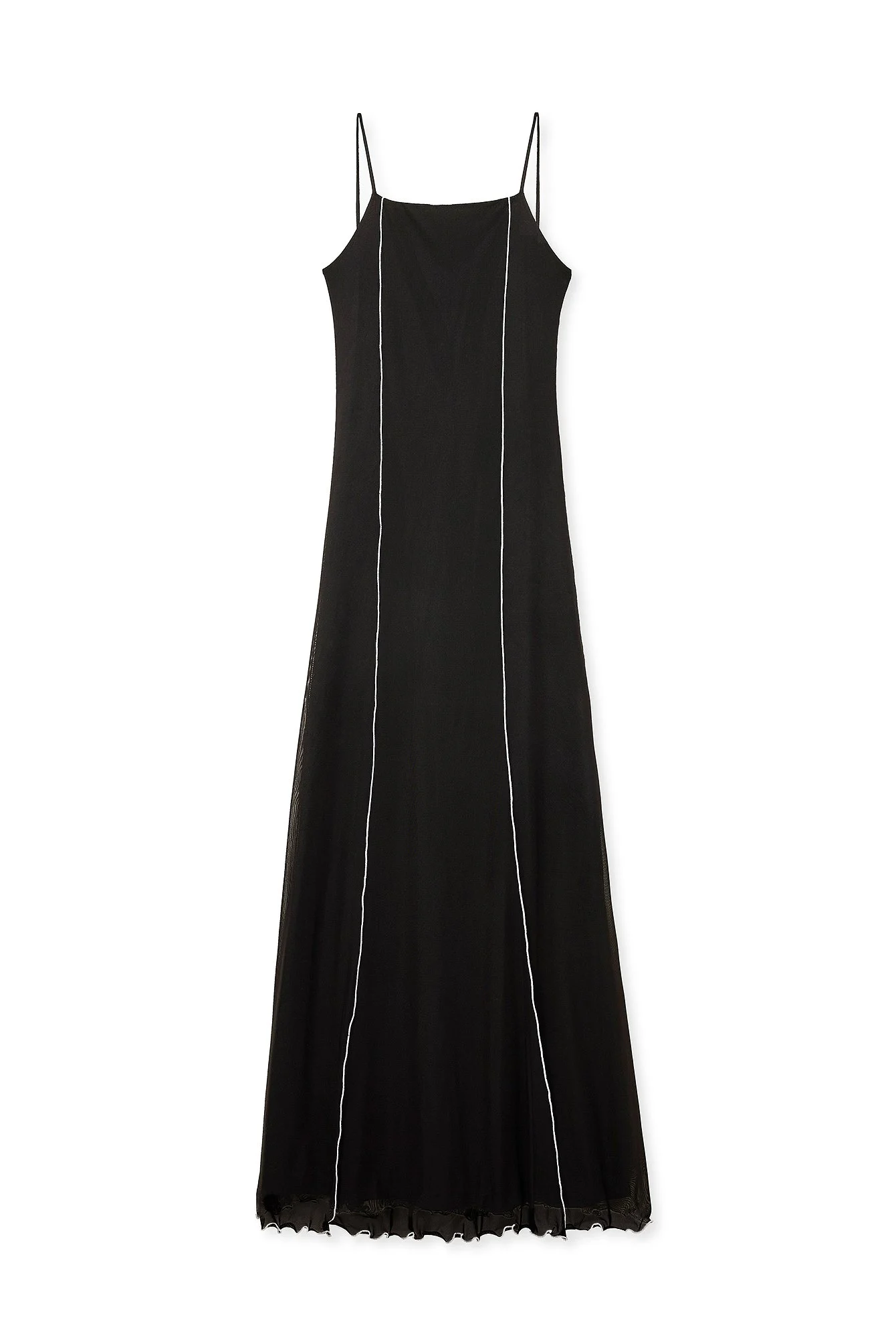 Contrast Maxi Dress