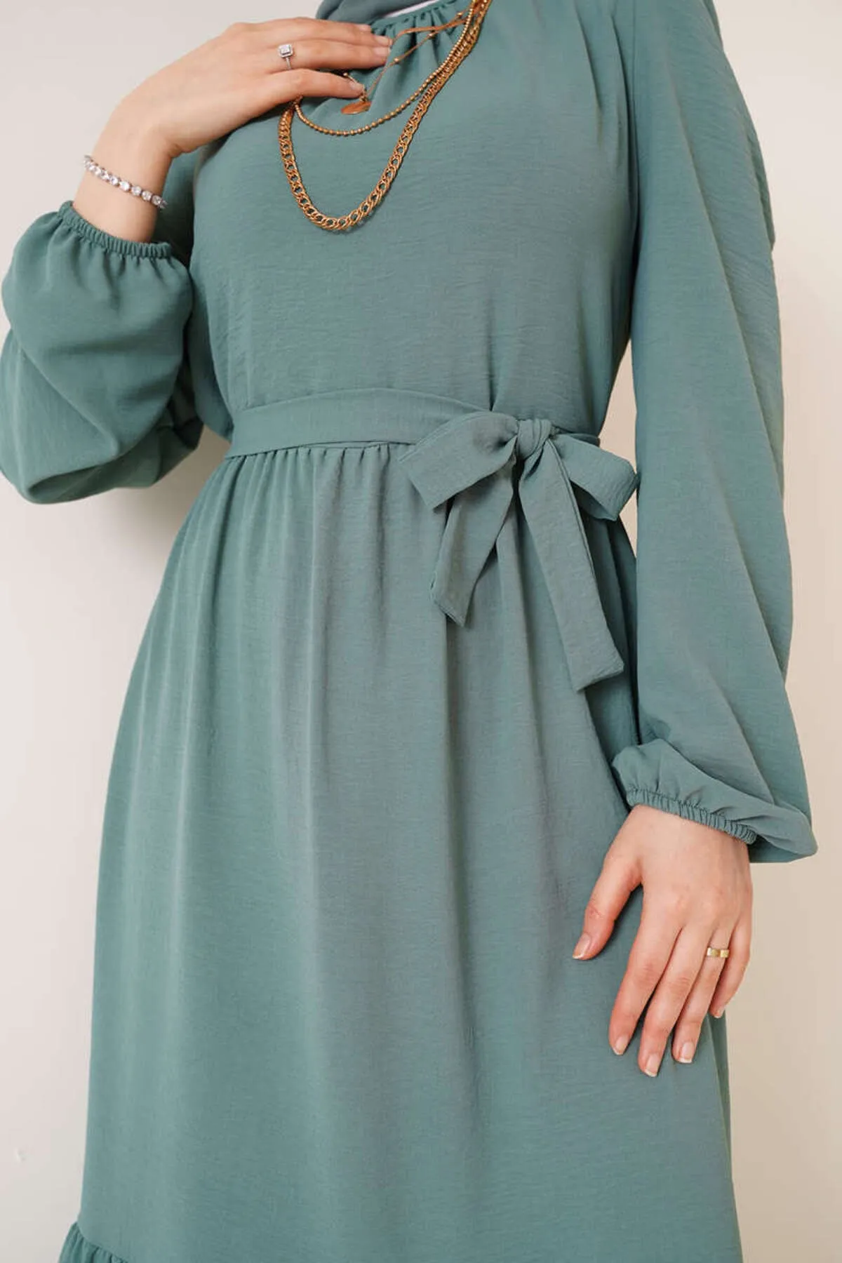 VOLT CLOTHİNG  Kleid - Grün - Tunika