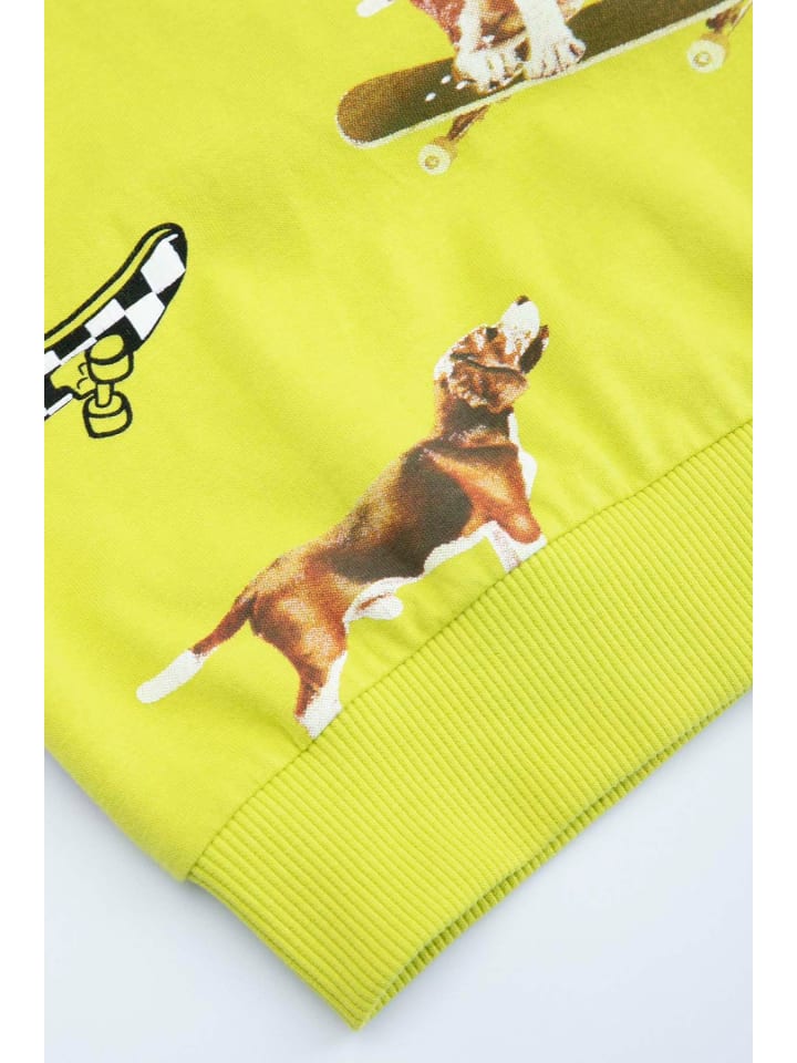 Coccodrillo Langärmeliges T-shirt in limonengrün günstig kaufen 92
