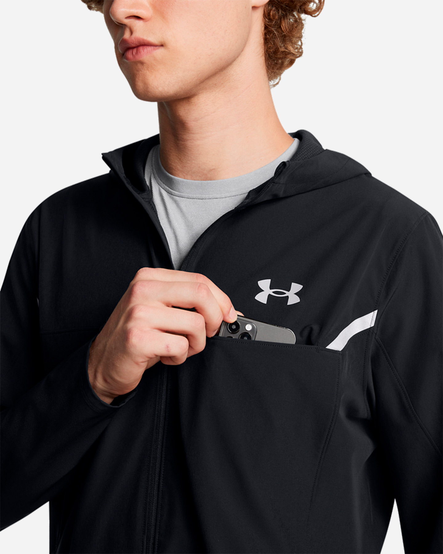 Felpa Training Under Armour Tech Reflective M 77-1389255-0001