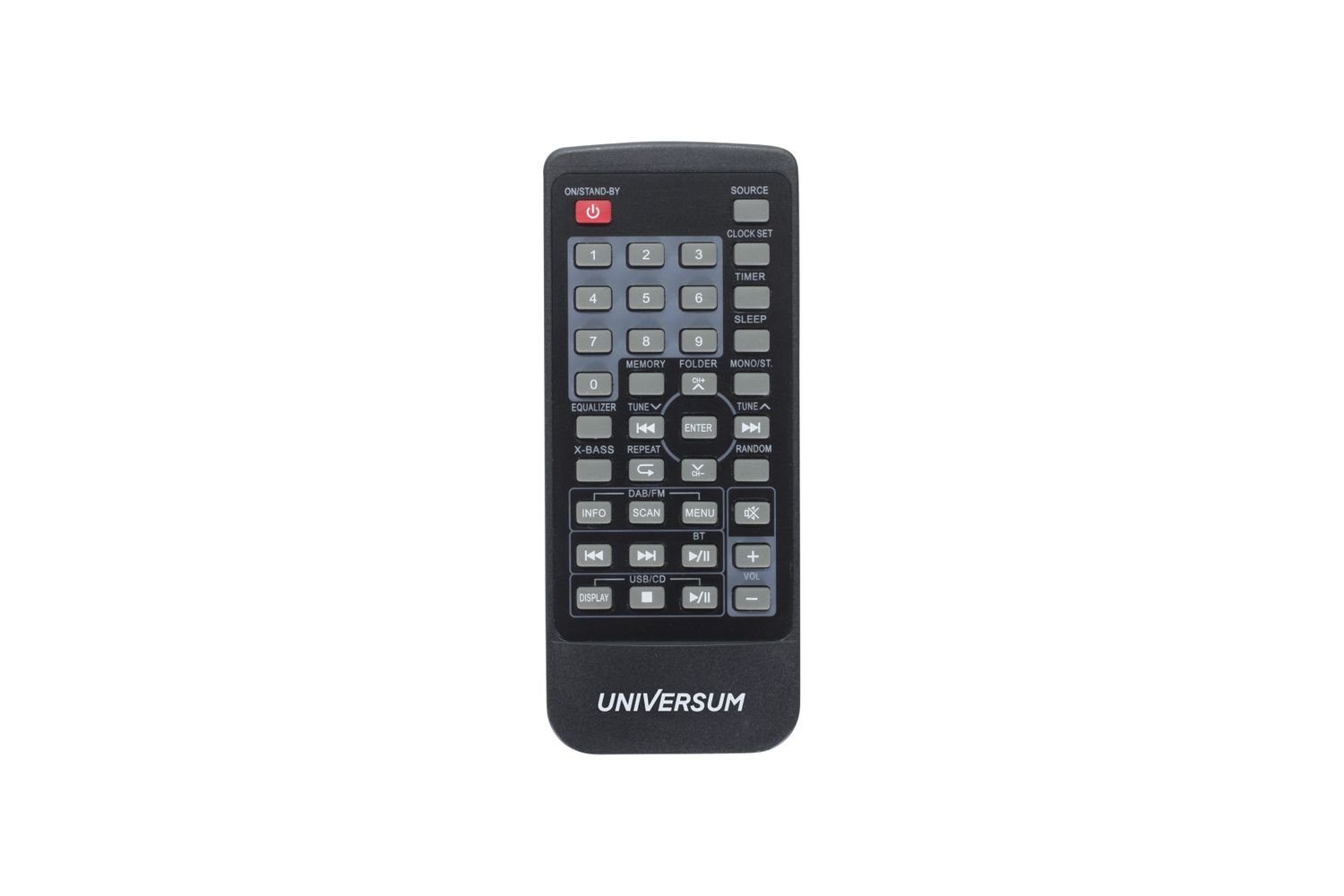 UNIVERSUM* MS 300-21 black Microanlage (DAB+ UKW Radio, Bluetooth, USB, AUX-In, Kopfhörerausgang)