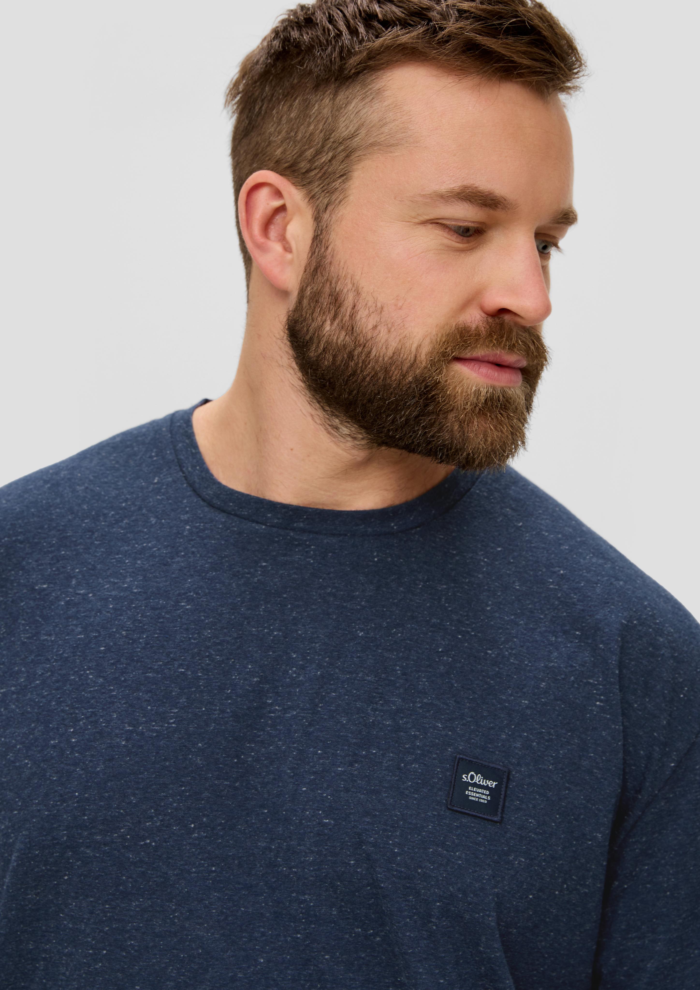 Meliertes Langarmshirt  2143396-59W2