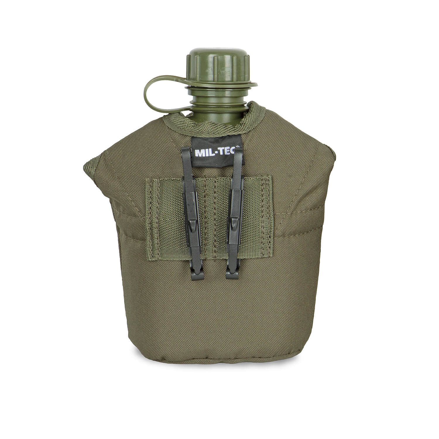 US Feldflasche m. Becher u. Hülle