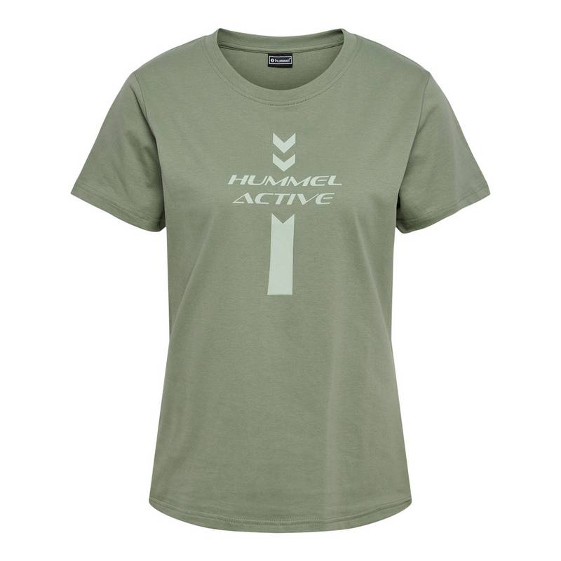 hummel hmlACTIVE GRAPHIC CO TEE S/S WOMAN T-Shirt Damen