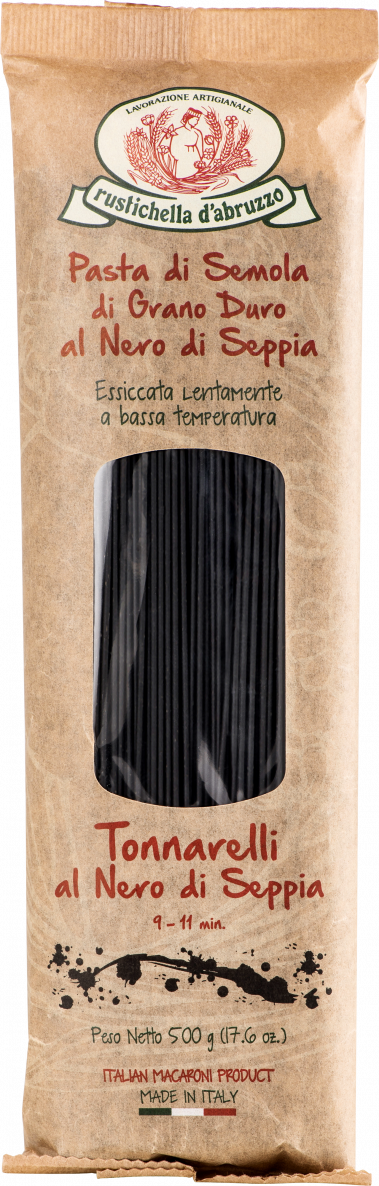 Rustichella Tonnarelli al nero di Sepia 500g