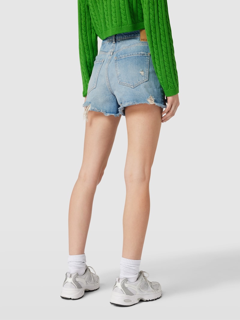 Jeansshorts im Destroyed-Look Modell 'TULLA' in hellblau