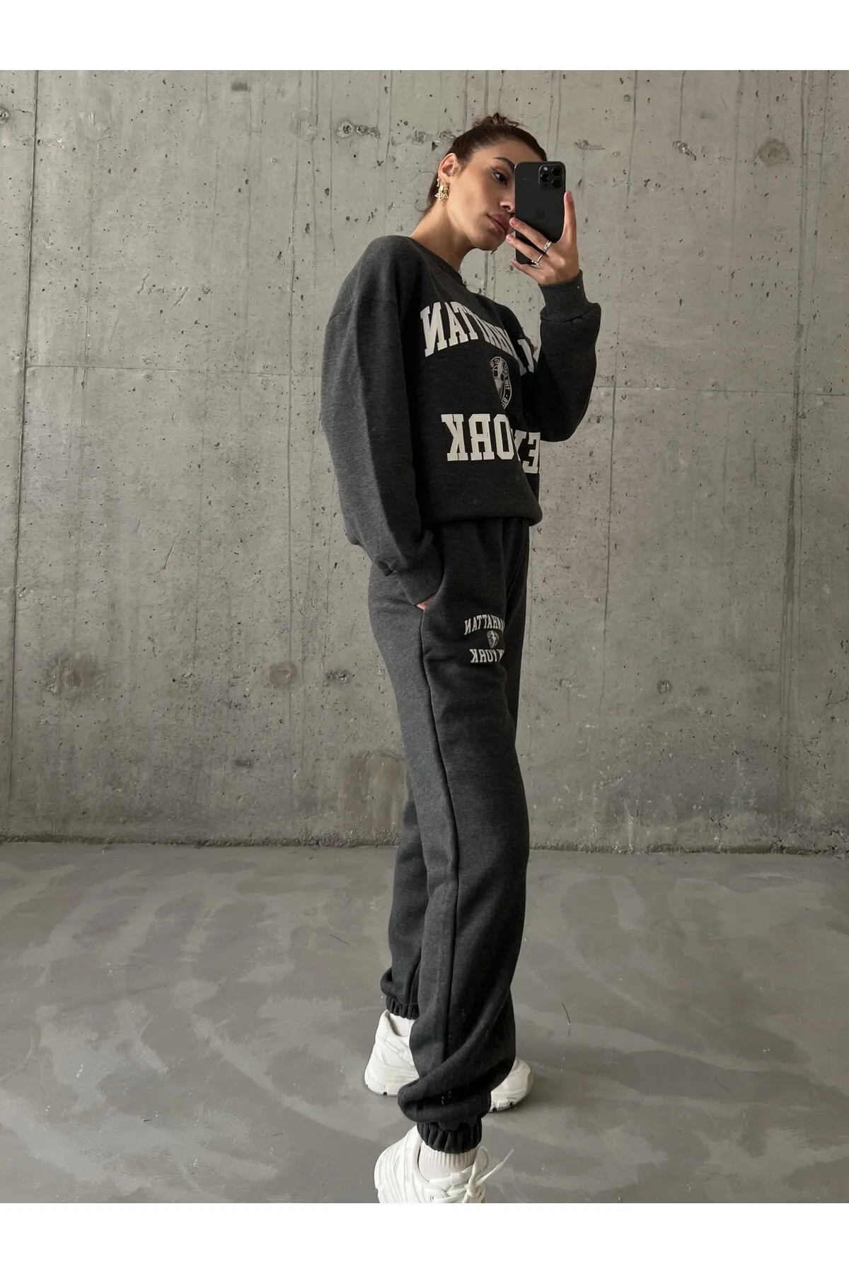 Laluvia  Zweiteiler - Grau - Regular Fit