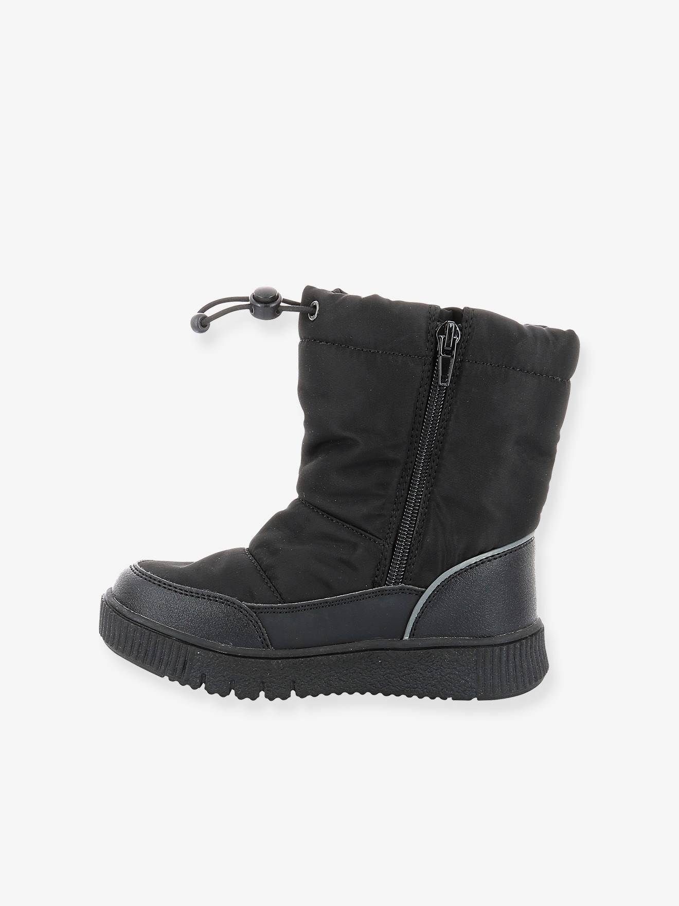 Boots fourrées mixtes Atlak noir