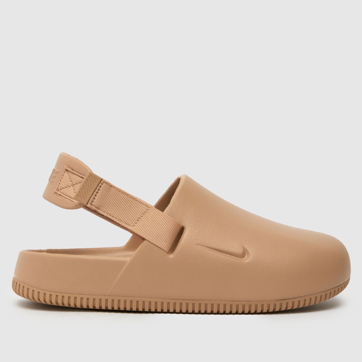 Nike – Calm Mule-sandaler i brunt