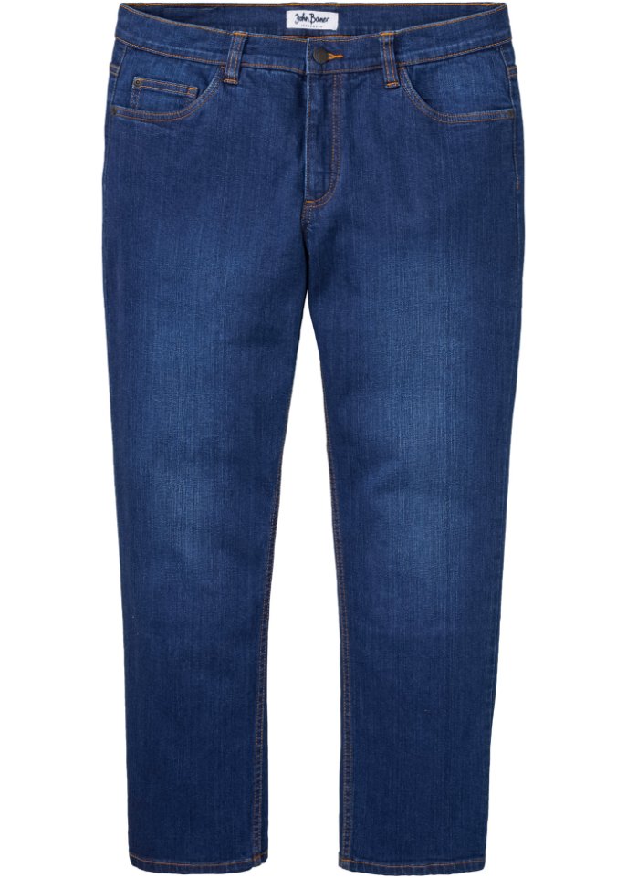 Essential Loose Fit Stretch-Jeans, Straight