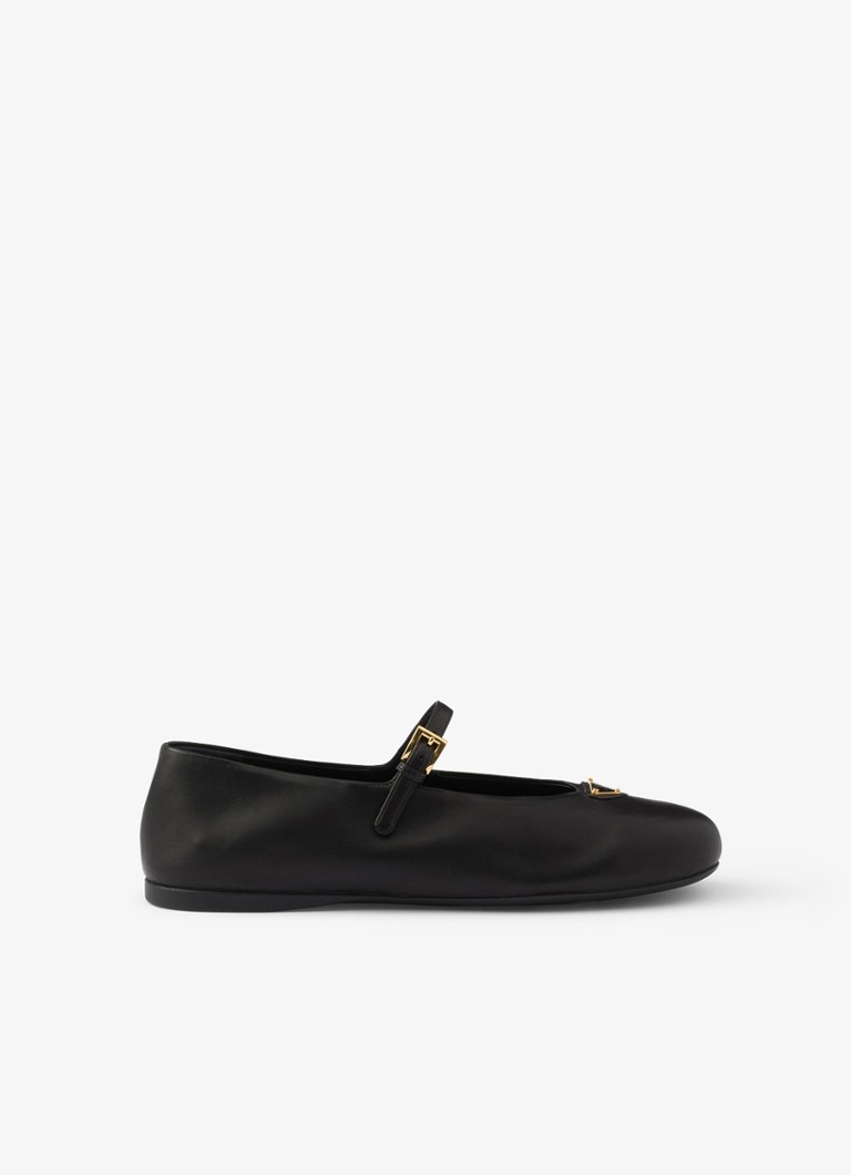 Prada Ballerina van Leer