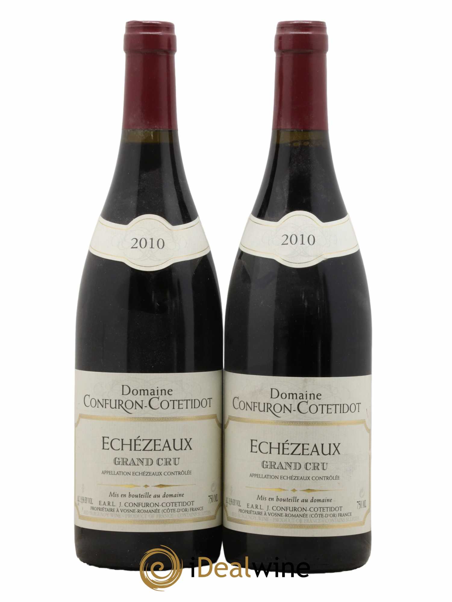 Echezeaux Grand Cru Confuron-Cotetidot  2010 - Lot de 2 Bouteilles