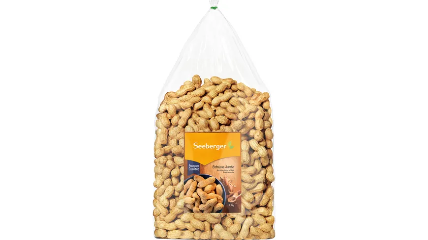 Seeberger Ganze Erdnüsse Jumbo 2.5 kg
