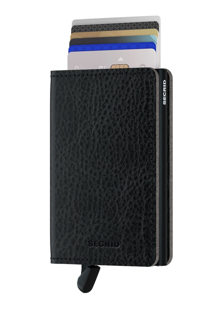Portafoglio sottile Secrid con porta carte in pelle