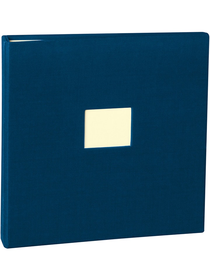 Semikolon Foto & Gästebuch in Dunkelblau - (B)25 x (H)24 cm günstig kaufen onesize