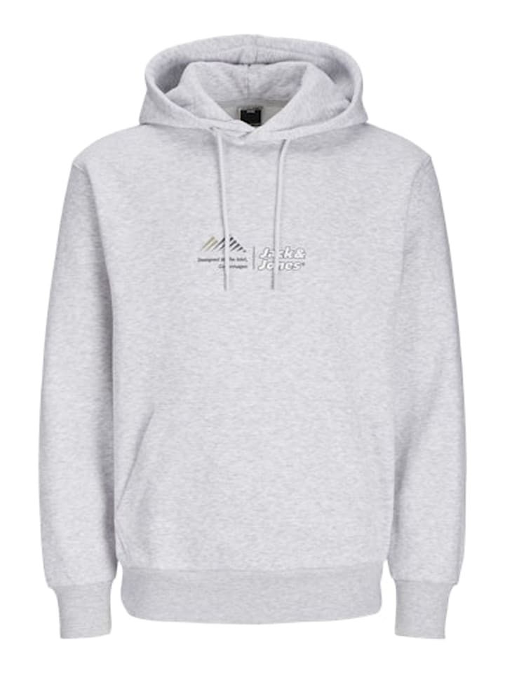 Jack & Jones Hoodie in Hellgrau günstig kaufen