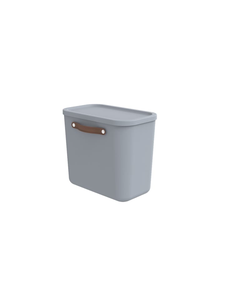 Rotho Aufbewahrungsbox mit Deckel 25 l MALOJA in Misty blau günstig kaufen onesize