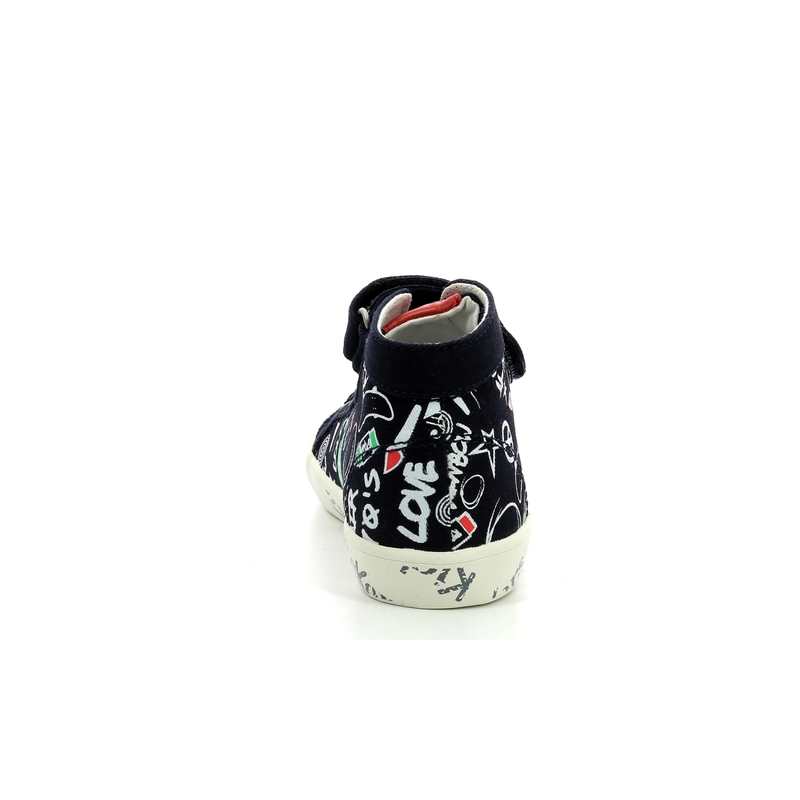 Sneakers hautes toile Godup