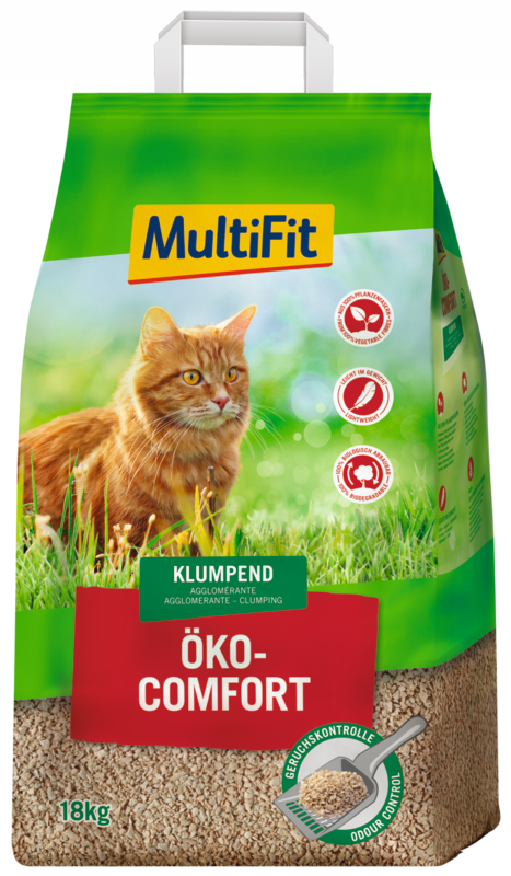 MultiFit Katzenstreu MultiFit Öko-Comfort 18 kg