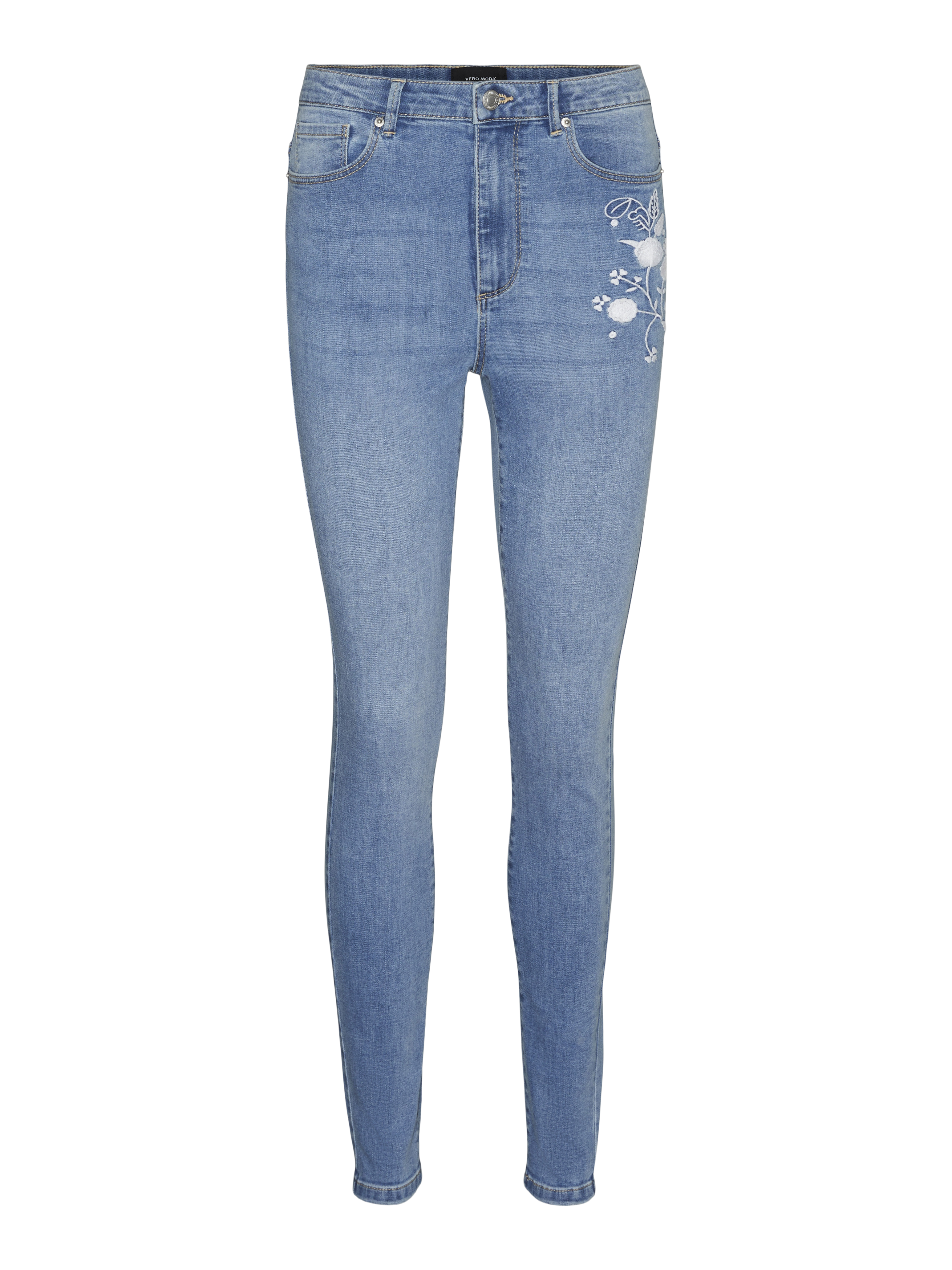 VMSOPHIA Hohe Taille Skinny Fit Jeans