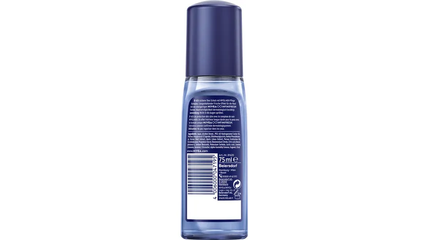 NIVEA MEN Zerstäuber Fresh Active 75 ml