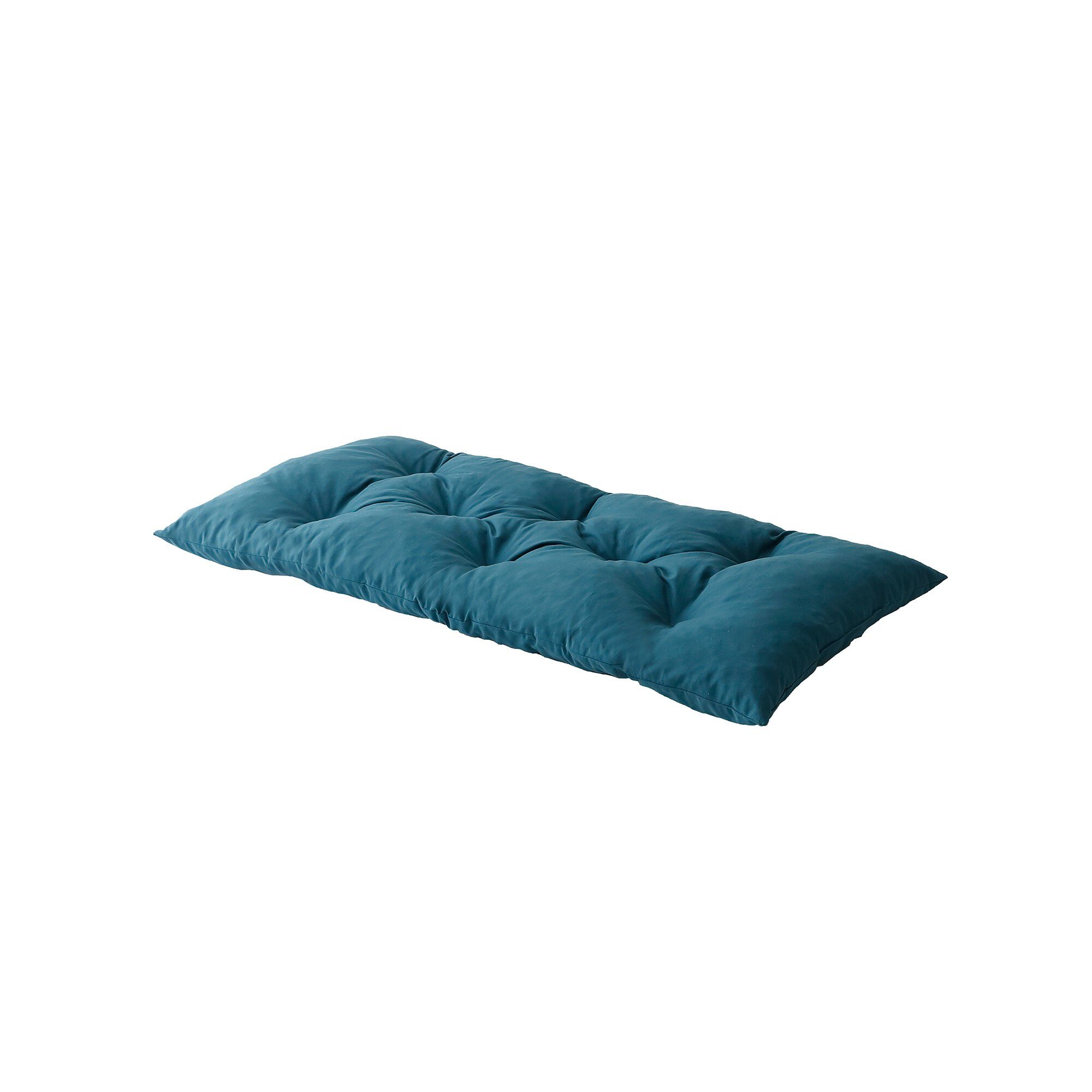 Long coussin de sol uni