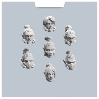 Starborn Warriors Mixed Heads (7)