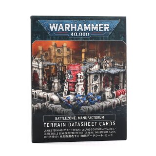 Battlezone Manufactorum: Datasheet Cards (40-14) (EN)