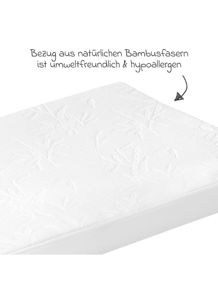 Alvi 4-tlg. Matratzen-Set für Kinderbett 70x140 in weiss günstig kaufen onesize
