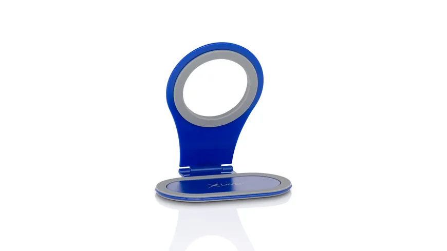 Xlayer Halterung Colour Line Steckdosenhalterung Blue