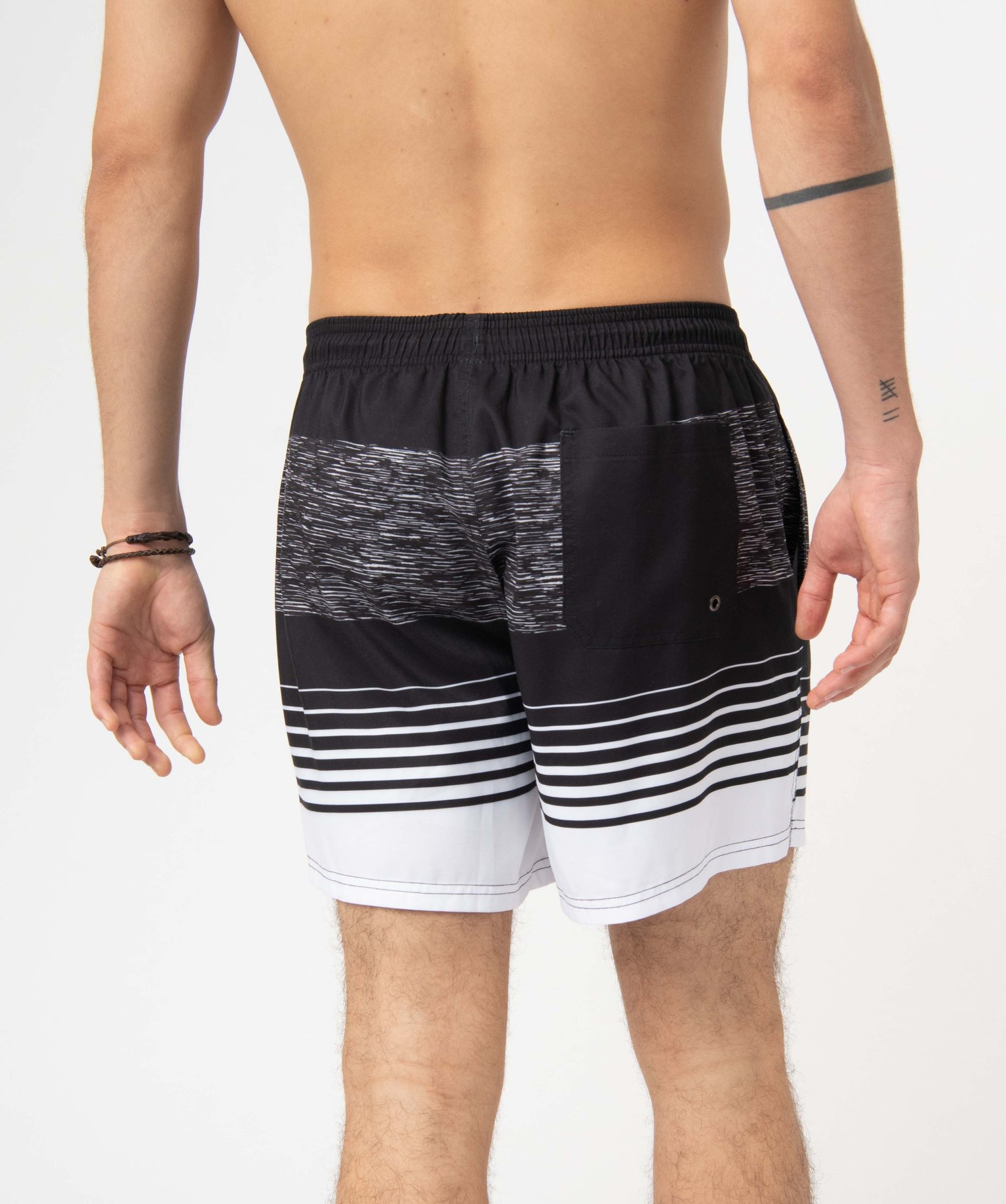Short de bain homme à rayures raye | GEMO