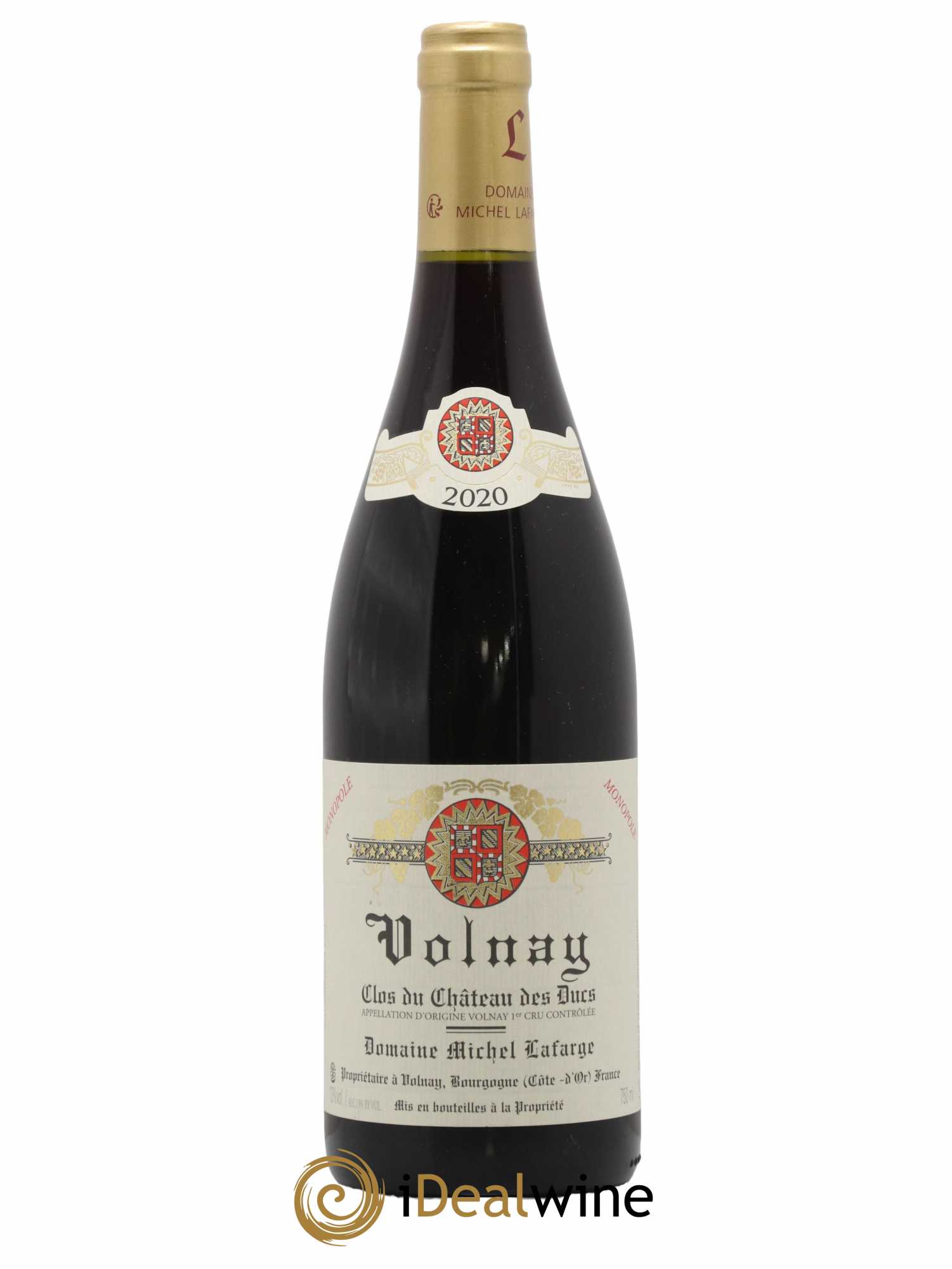 Volnay 1er Cru Clos du Château des Ducs Lafarge (Domaine)  2020 - Lot de 1 Bouteille