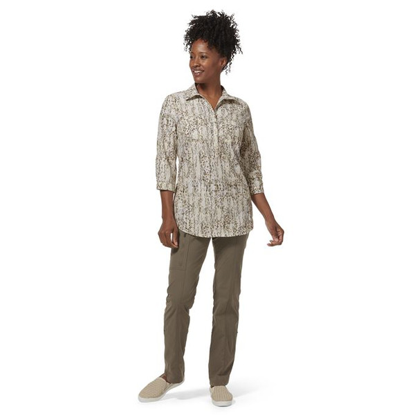 EXPEDITION II TUNIC PRINT Damen - Outdoor Bluse