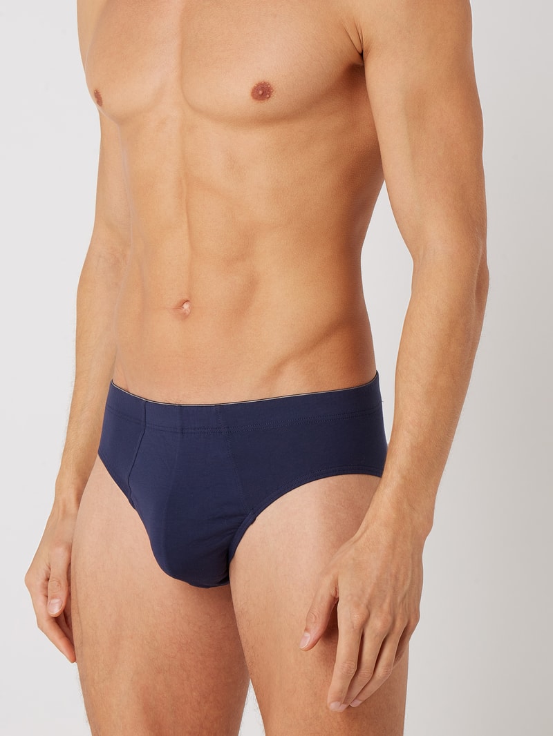 Slip mit Stretch-Anteil in dunkelblau