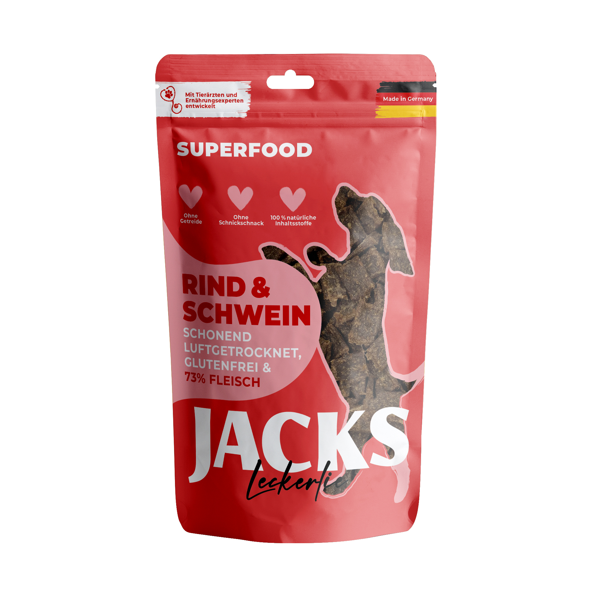 JACKS Snacks JACKS Splitter Soft Rind & Schwein 90 g