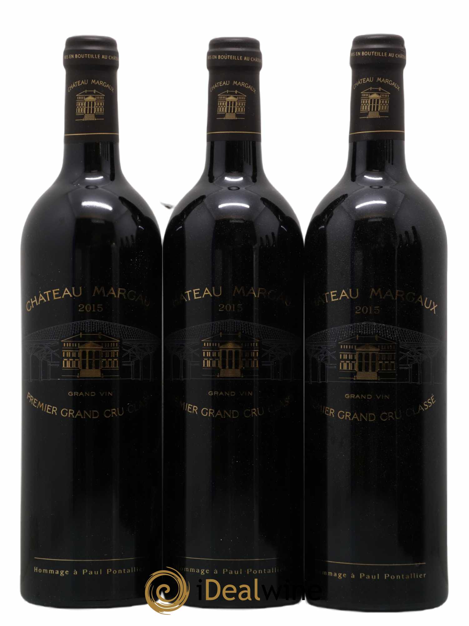 Château Margaux 1er Grand Cru Classé  2015 - Lot de 6 Bouteilles