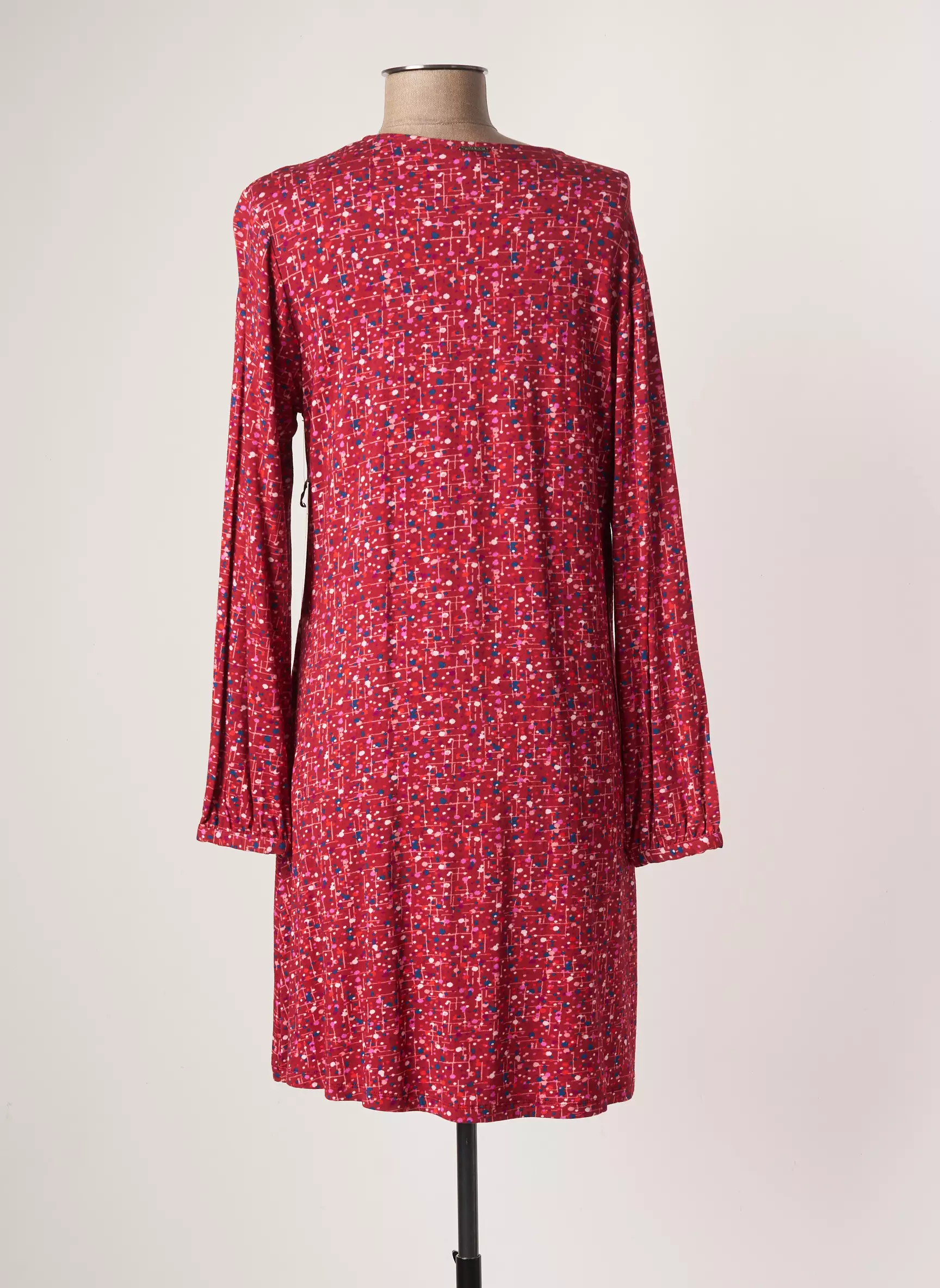 Agathe   Louise Robes Mi Longues Femme couleur rouge